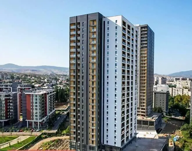 Modern Big Studio With River View, M2 Saburtalo Tiflis 0*,