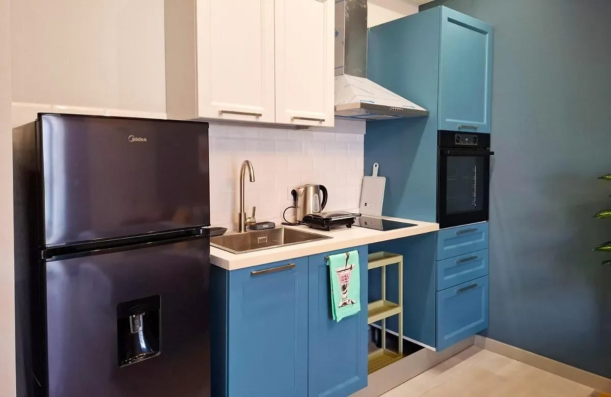 Apartment Modern Big Studio With River View, M2 Saburtalo Tbilisi