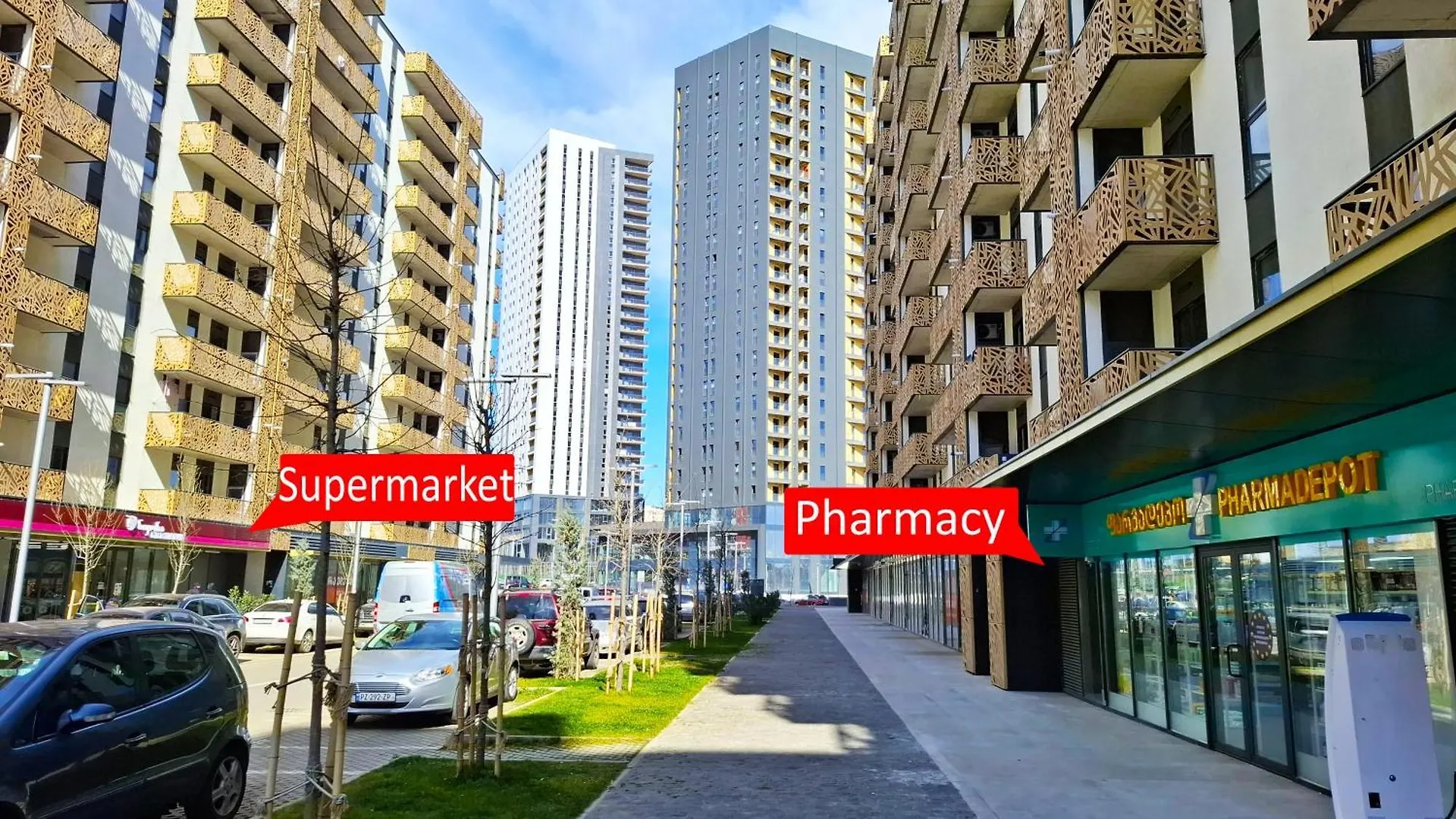Apartment Modern Big Studio With River View, M2 Saburtalo Tbilisi